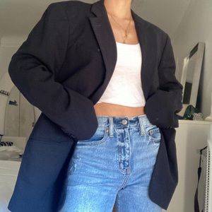 Vintage Black oversized blazer